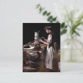  illustratie "The Hatmaker" Briefkaart (Staand voorkant)