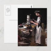  illustratie "The Hatmaker" Briefkaart (Voorkant / Achterkant)