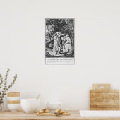 Illustratie "The Sorrows of Werther" van Poster (Keuken)