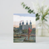  illustratie "The Tower of London" Briefkaart (Staand voorkant)