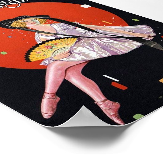 Illustratie theater poster (Hoek)