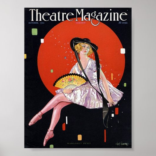 Illustratie theater poster (Voorkant)