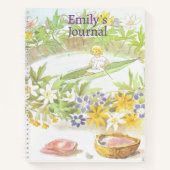  illustratie Thumbelina door Elsa Beskow Notitieboek (Voorkant)