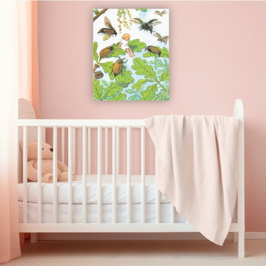  illustratie Thumbelina door Elsa Beskow Poster