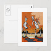  illustratie Tin Woodman Briefkaart (Voorkant / Achterkant)