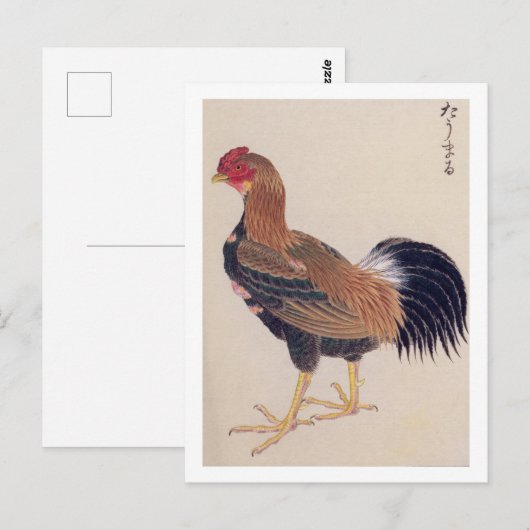 illustratie: Tomaru Briefkaart (Voorkant / Achterkant)