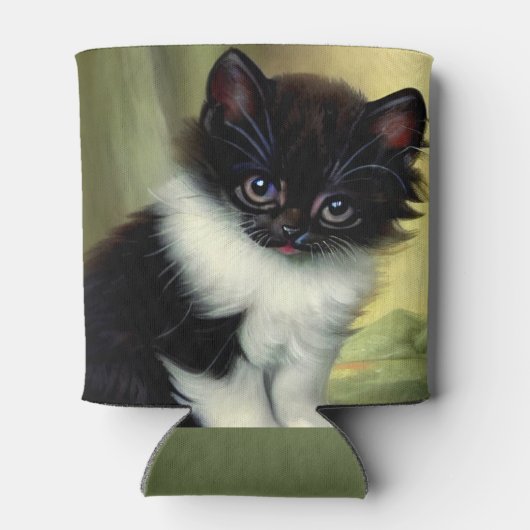 illustratie Tuxedo Kitten Blikjeskoeler (Achterkant)