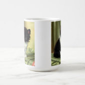  illustratie Tuxedo Kitten Magische Mok (Midden)