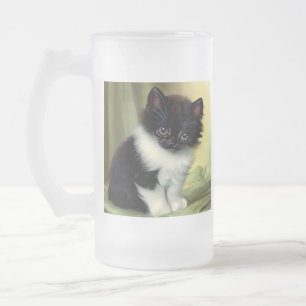 illustratie Tuxedo Kitten Matglas Bierpul