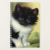  illustratie Tuxedo Kitten Planner (Voorkant)