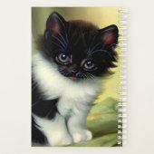 illustratie Tuxedo Kitten Planner (Achterkant)