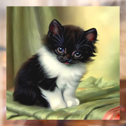  illustratie Tuxedo Kitten Raamsticker (Vel 2)