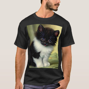  illustratie Tuxedo Kitten T-shirt