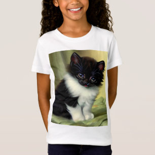  illustratie Tuxedo Kitten T-shirt