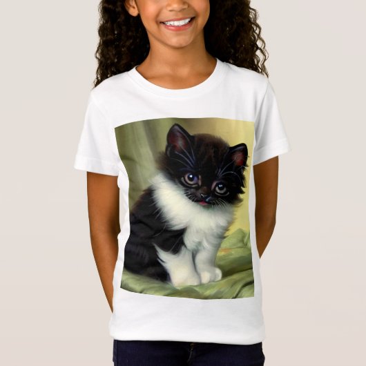 illustratie Tuxedo Kitten T-shirt (Voorkant)