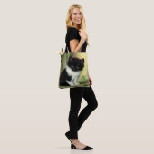 illustratie Tuxedo Kitten Tote Bag (Op model)