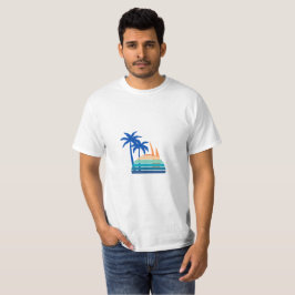 Illustratie typografie met goede vibraties t-shirt