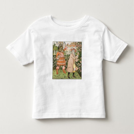 Illustratie uit Beauty en het Beast, 1901 (colo) Kinder Shirts (Voorkant)