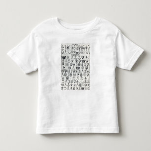 Illustratie uit boek 9 kinder shirts