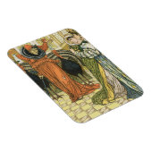 Illustratie uit de eerste editie van The Yellow Dw Magneet (Rechterzijde)