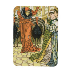 Illustratie uit de eerste editie van The Yellow Dw Magneet