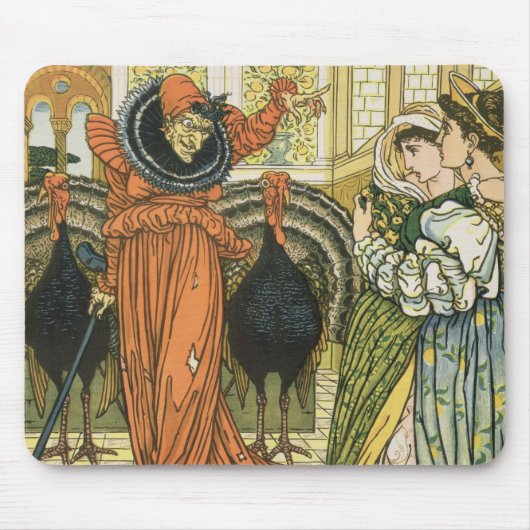 Illustratie uit de eerste editie van The Yellow Dw Muismat (Voorkant)