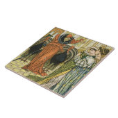 Illustratie uit de eerste editie van The Yellow Dw Tegeltje (Zijkant)