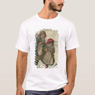 Illustratie uit de kerstboom Fairy, pub. 1886 T-shirt
