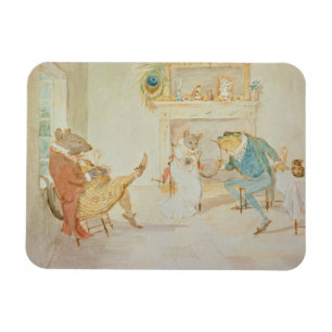 Illustratie uit 'Een kikker die hij een woon zou g Magneet