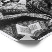 Illustratie uit "Frankenstein" Poster (Hoek)