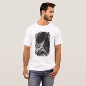 Illustratie uit "Frankenstein" T-shirt (Voorkant volledig)
