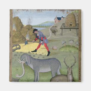 Illustratie uit het 'Boek van Eenvoud' Magneet