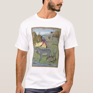 Illustratie uit het 'Boek van Eenvoud' T-shirt