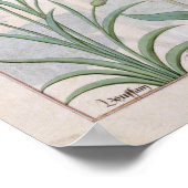 Illustratie uit het "Boek van eenvoudige geneesmid Poster (Hoek)