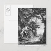 Illustratie uit 'L'Emile' Briefkaart (Voorkant / Achterkant)
