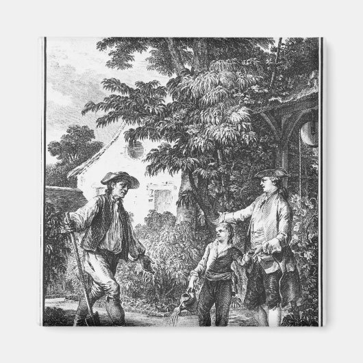 Illustratie uit 'L'Emile' Magneet (Voorkant)