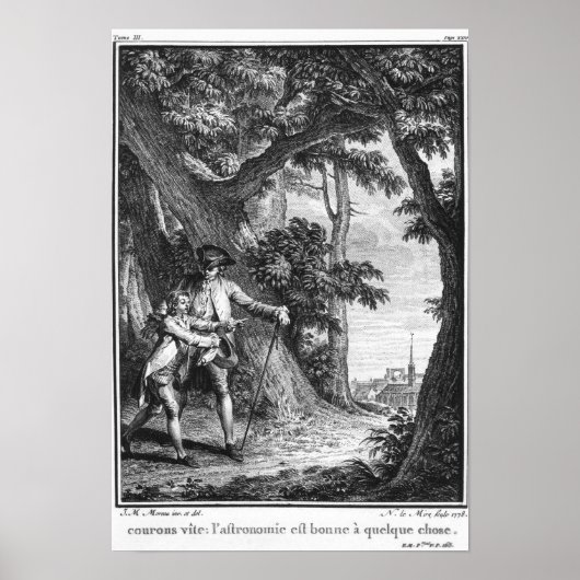 Illustratie uit 'L'Emile' Poster (Voorkant)