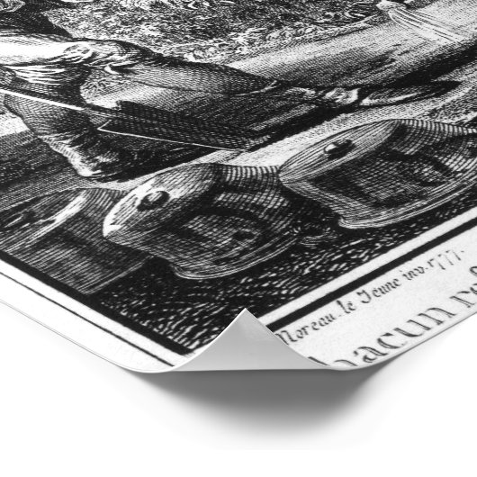 Illustratie uit 'L'Emile' Poster (Hoek)