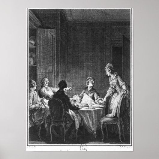 Illustratie uit 'L'Emile' Poster (Voorkant)