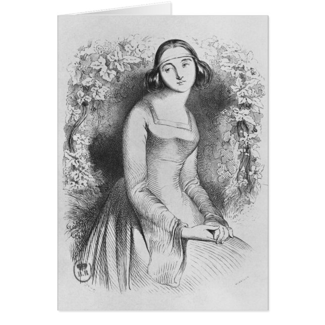 illustratie uit "Lettres d'Heloise et (Voorkant)