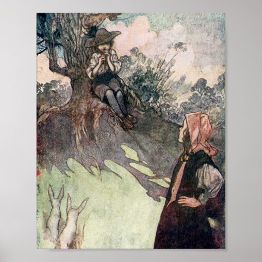 Illustratie uit The Secret Garden  Poster (Voorkant)