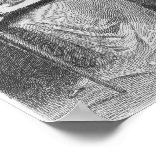 Illustratie uit "The Sorrows of Werther" Poster (Hoek)