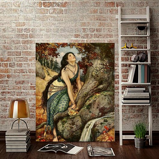 Illustratie uit vervlogen tijden Frank C. Pape Poster