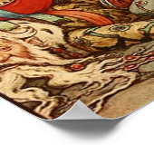 Illustratie uit vintage poster van Frank C. Pape (Hoek)