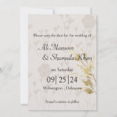 Illustratie: Uitnodiging voor een Indische/Pakista