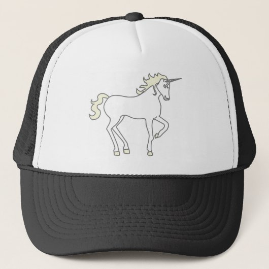Illustratie Unicorn Trucker Pet (Voorkant)