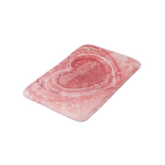 Illustratie Valentijnsdag Badmat (Gekanteld)