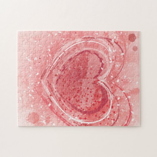 Illustratie Valentijnsdag Legpuzzel (Horizontaal)