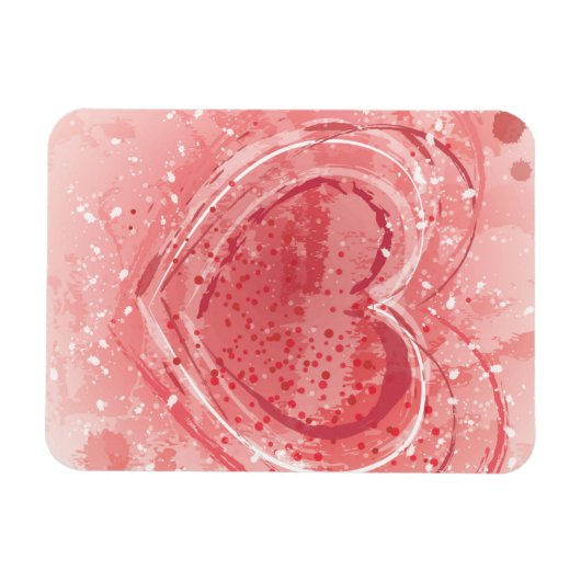 Illustratie Valentijnsdag Magneet (Horizontaal)