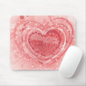 Illustratie Valentijnsdag Muismat (Met muis)